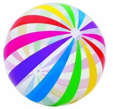 Cute Custom 80cm Inflatable Beach Balls With Eco-Friendly Pvc For Kids