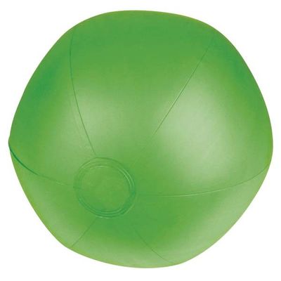 0.20 MM PVC Green Inflatable Beach Balls For Floating Volleyball Game