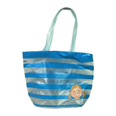 Portable PVC Clear Lunch Bags With Custom Logo For Promotion