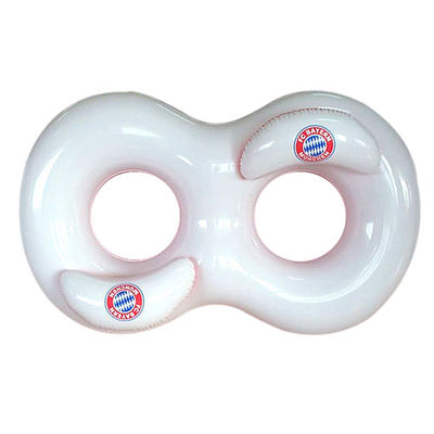 Letter Eight Shaped Water Towable Tubes PVC Nylon Covered For Gift