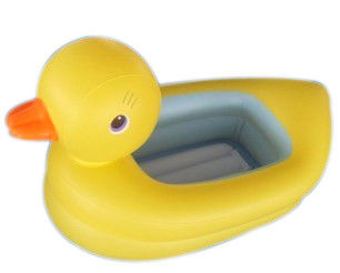 Duck Inflatable Water Toys For Kids To Swimming , 0.25mm PVC