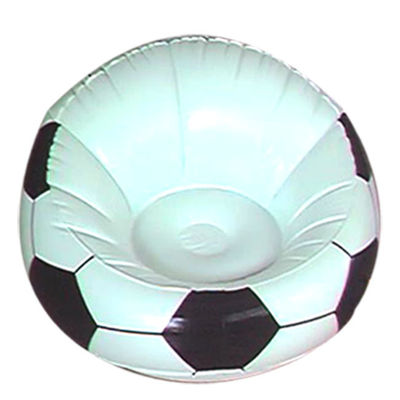 0.3mm Pvc Football Inflatable Sofa Chair For Living Room