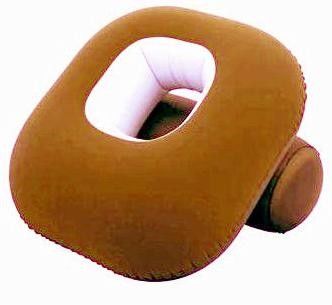 Pink Portable Inflatable Sofa Chair For Outdoor Or Indoor