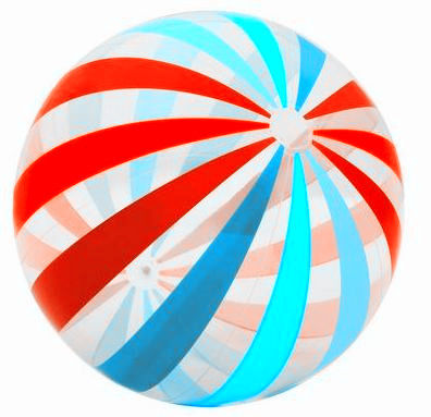 Cute Custom 80cm Inflatable Beach Balls With Eco-Friendly Pvc For Kids