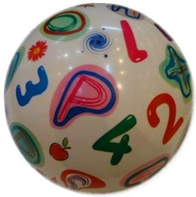 Colorful PVC Inflatable Beach Balls For Kindergarten Non-toxic