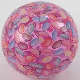 Colorful PVC Inflatable Beach Balls For Kindergarten Non-toxic