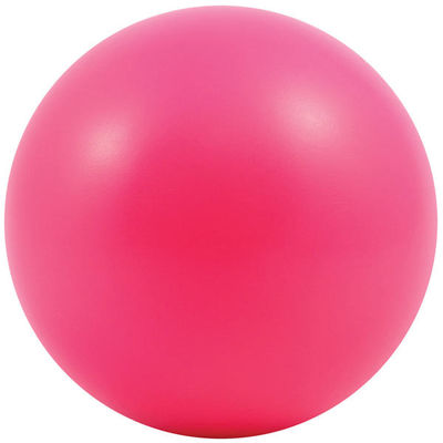 Pink PVC Small Inflatable Beach Balls With Logo Printed For Advertision