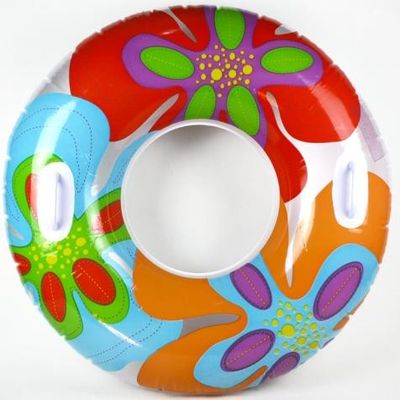 Kids Inflatable Swimming Rings , Plastic Air Water Life Ring