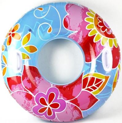 Kids Inflatable Swimming Rings , Plastic Air Water Life Ring