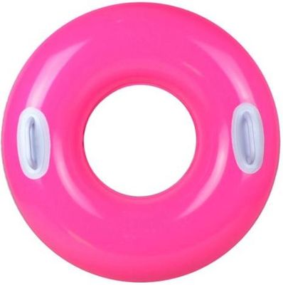 Custom Printed Baby Inflatable Swim Rings PVC For Beach Or River
