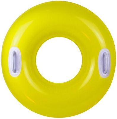 Custom Printed Baby Inflatable Swim Rings PVC For Beach Or River
